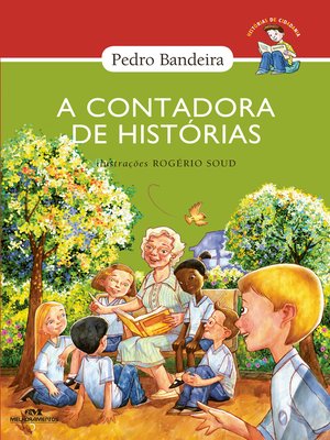 cover image of A contadora de histórias
